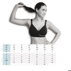 Lingerie|Vêtements*Carriwell Soutien-gorge d'allaitement dentelle de Noir