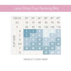 Lingerie|Vêtements*Carriwell Soutien-gorge d'allaitement dentelle de Noir