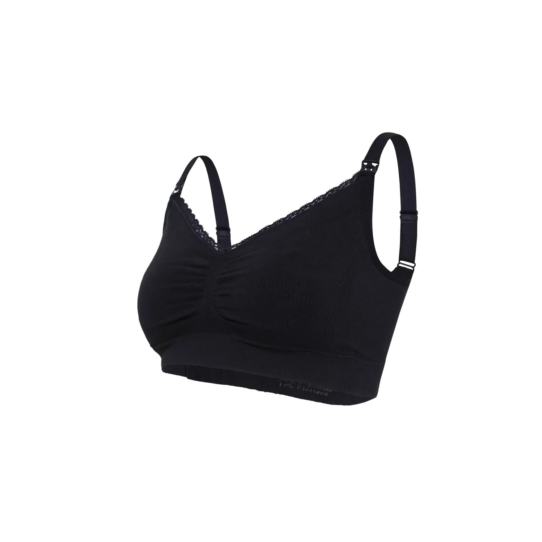 Lingerie|Vêtements*Carriwell Soutien-gorge d'allaitement en coton bio S de Noir