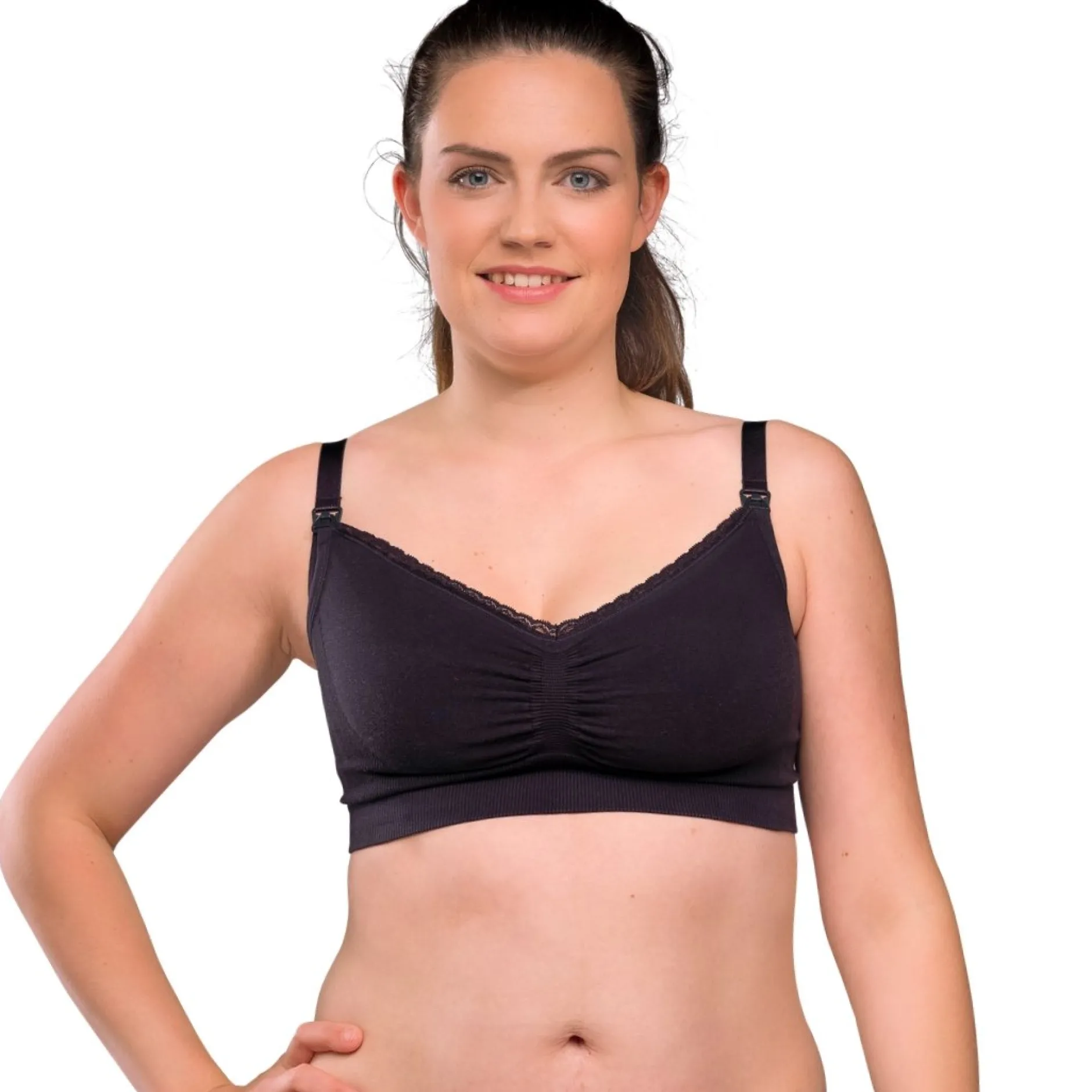 Lingerie|Vêtements*Carriwell Soutien-gorge d'allaitement rembourré carri-gel® L de Noir