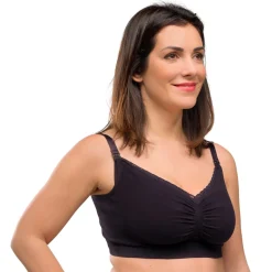 Lingerie|Vêtements*Carriwell Soutien-gorge d'allaitement rembourré carri-gel® L de Noir