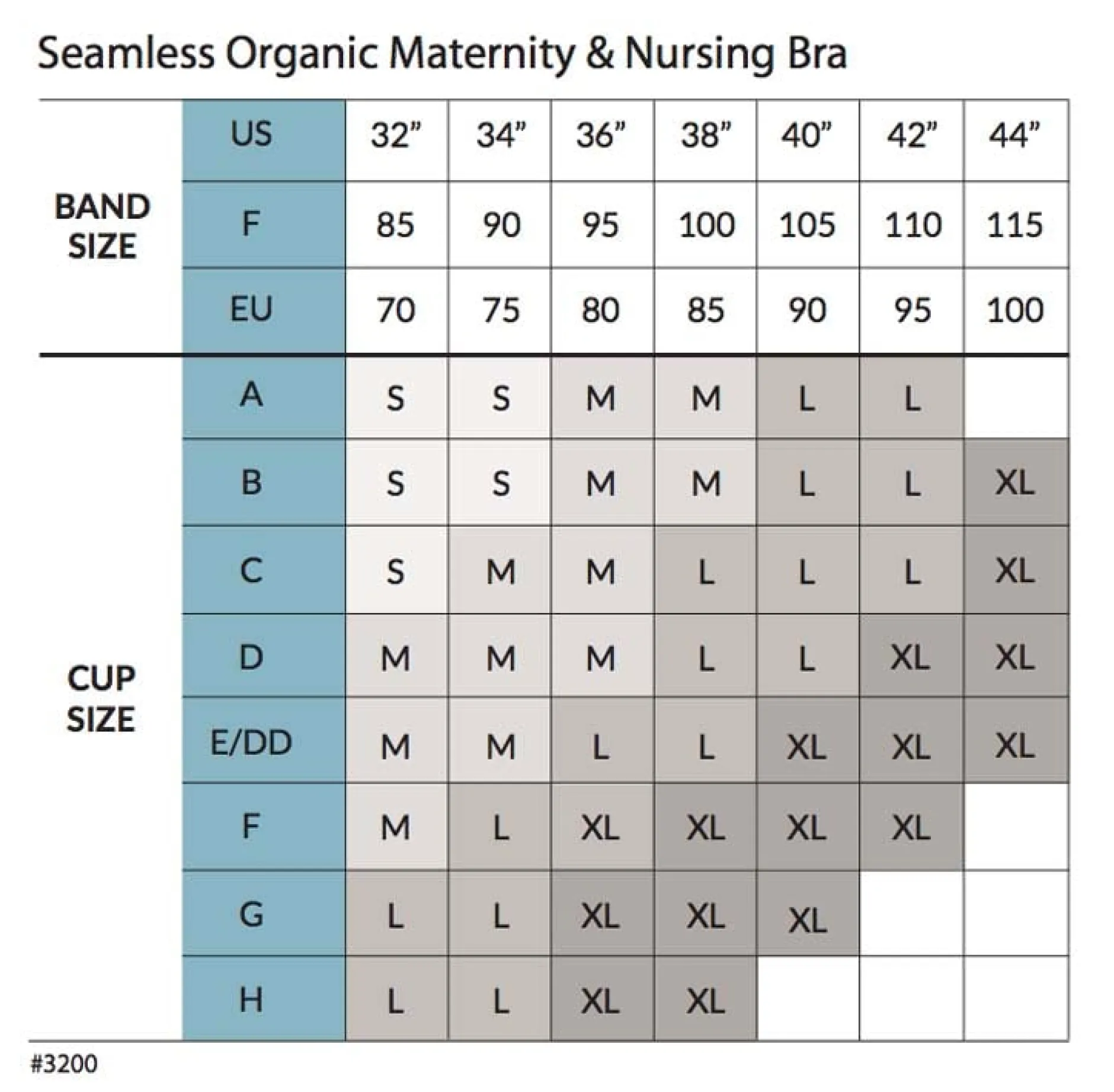 Lingerie|Vêtements*Carriwell Soutien-gorge d'allaitement rembourré carri-gel® L de Noir