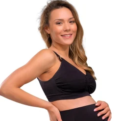 Lingerie|Vêtements*Carriwell Soutien-gorge d'allaitement Carri-gel S de Noir