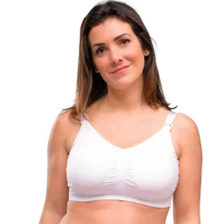 Lingerie|Vêtements*Carriwell Soutien-gorge grossesse et allaitement rembourré XL de Blanc