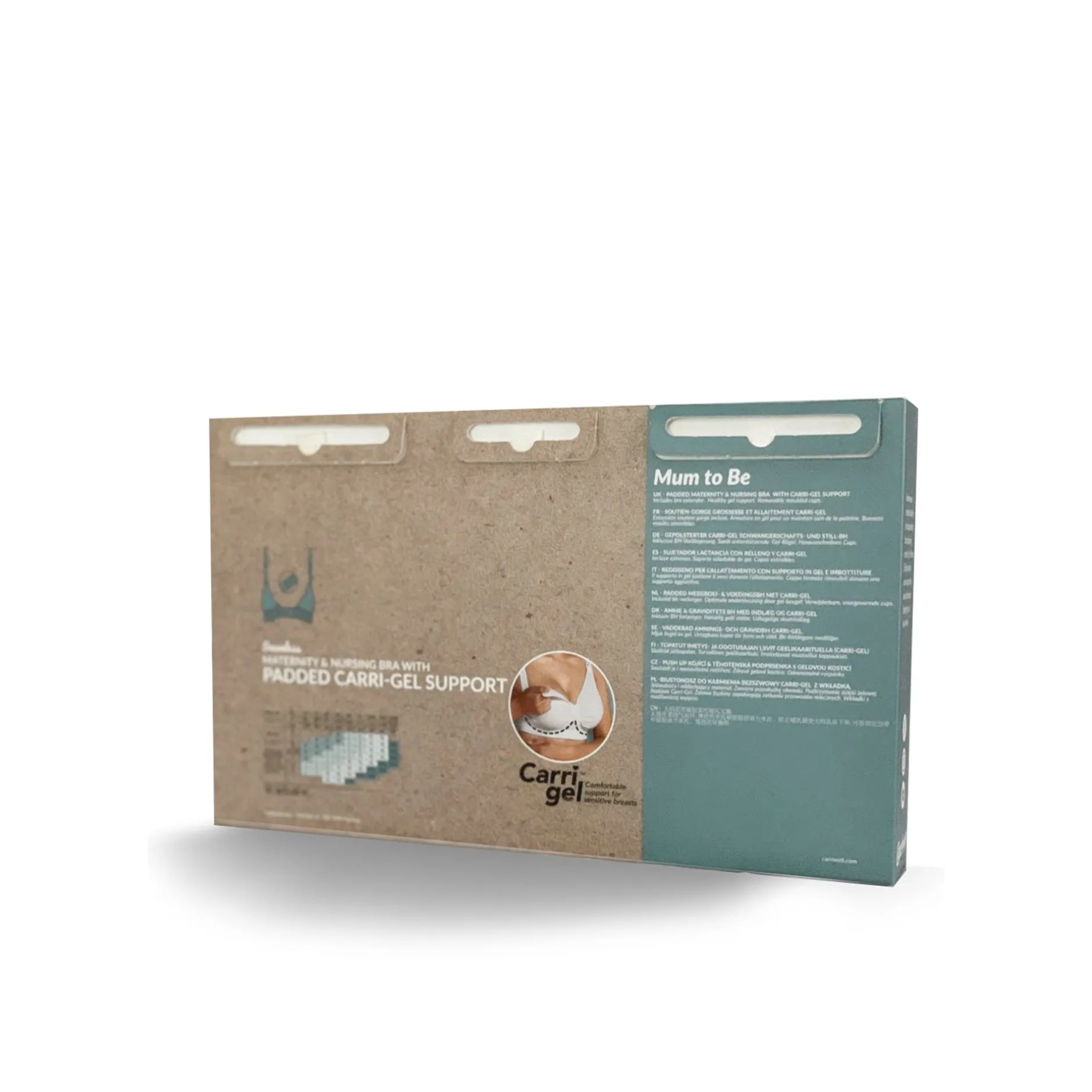 Lingerie|Vêtements*Carriwell Soutien-gorge grossesse et allaitement rembourré Carri-Gel de Noir