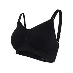 Lingerie|Vêtements*Carriwell Soutien-gorge grossesse et allaitement rembourré L de Noir