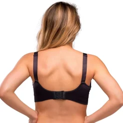 Lingerie|Vêtements*Carriwell Soutien-gorge grossesse et allaitement rembourré L de Noir