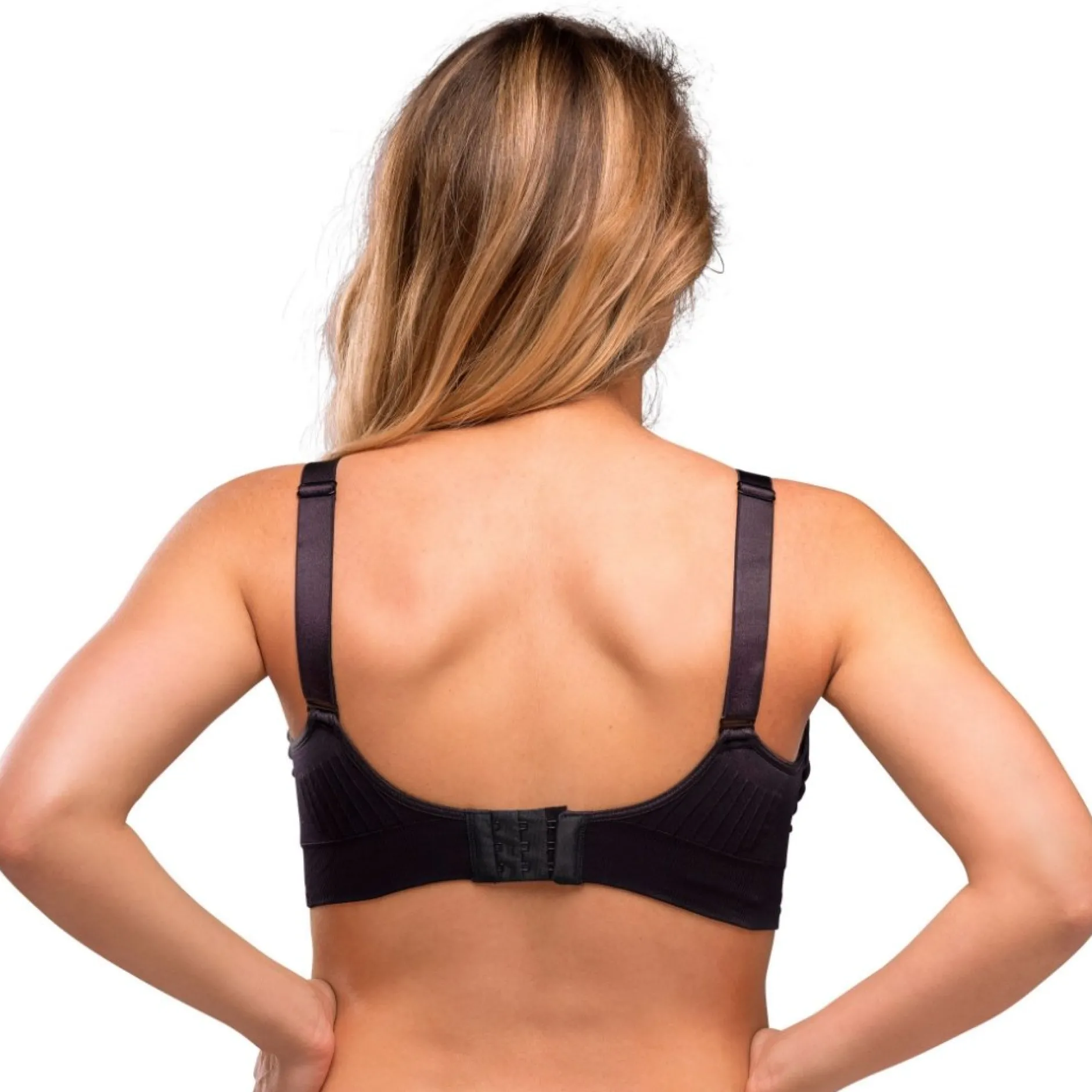 Lingerie|Vêtements*Carriwell Soutien-gorge grossesse et allaitement rembourré L de Noir