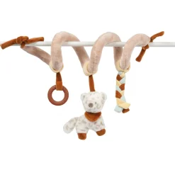 Peluches À Accrocher*Nattou Spirale de Jeu Boris et Jungo de Léopard des neiges