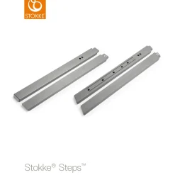 Chaises Hautes Évolutives*Stokke® Steps™ pieds de Gris Brume