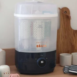 Stérilisateurs*Béaba Stérilisateur séchant 2 en 1 Steril n dry de Night Blue