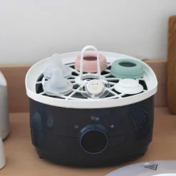 Stérilisateurs*Béaba Stérilisateur séchant 2 en 1 Steril n dry de Night Blue