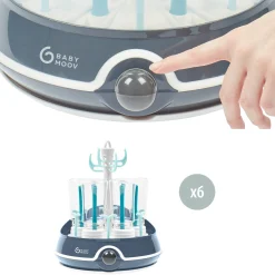 Stérilisateurs*Babymoov Stérilisateur Turbo Steam (+) 2-en-1 de