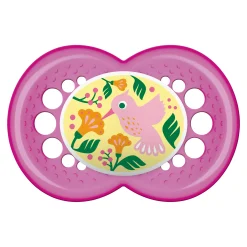 Attaches Sucettes|Sucettes*Mam Sucette 6m+ silicone + attache sucette de Aléatoire