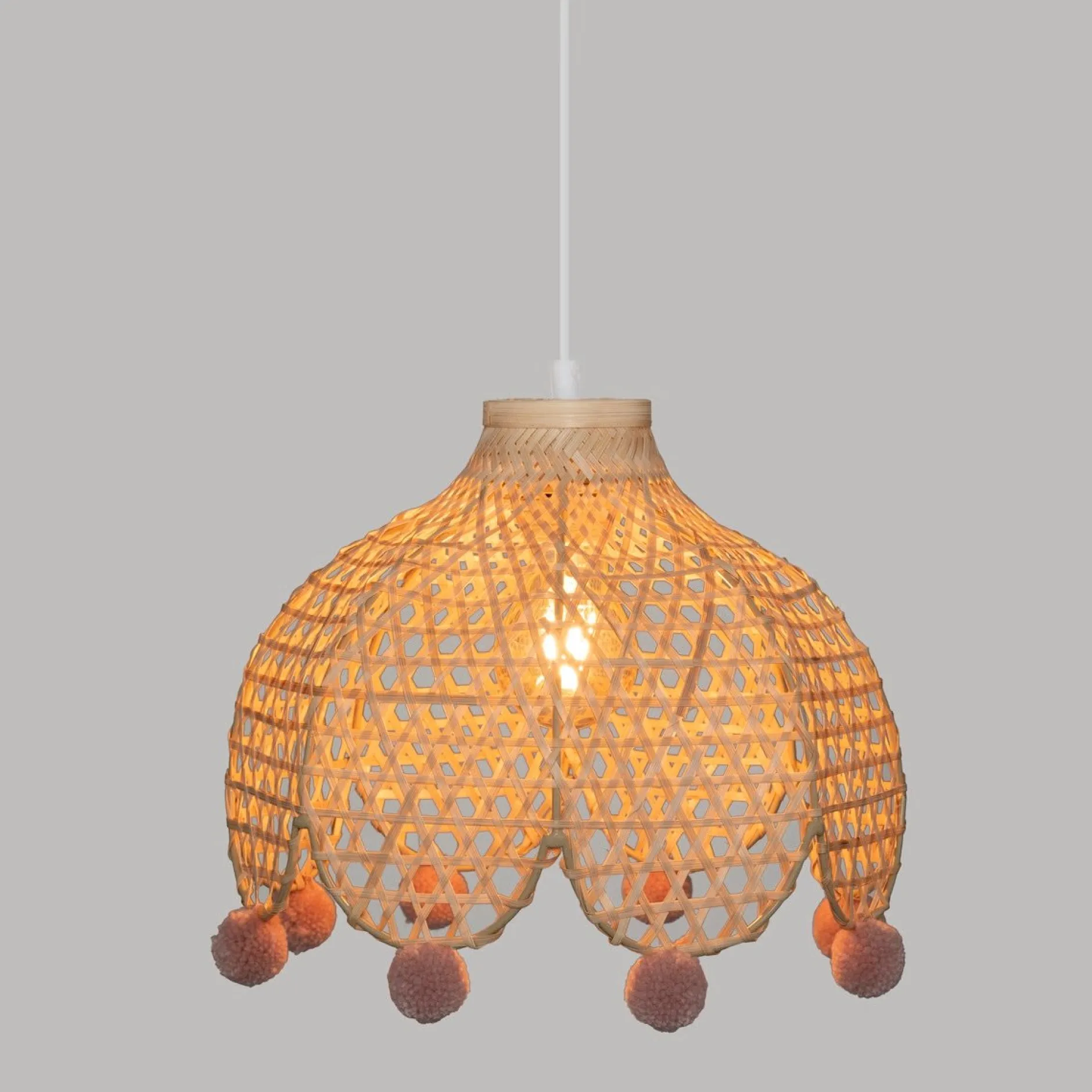 Lampes*Atmosphera Suspension de Bambou