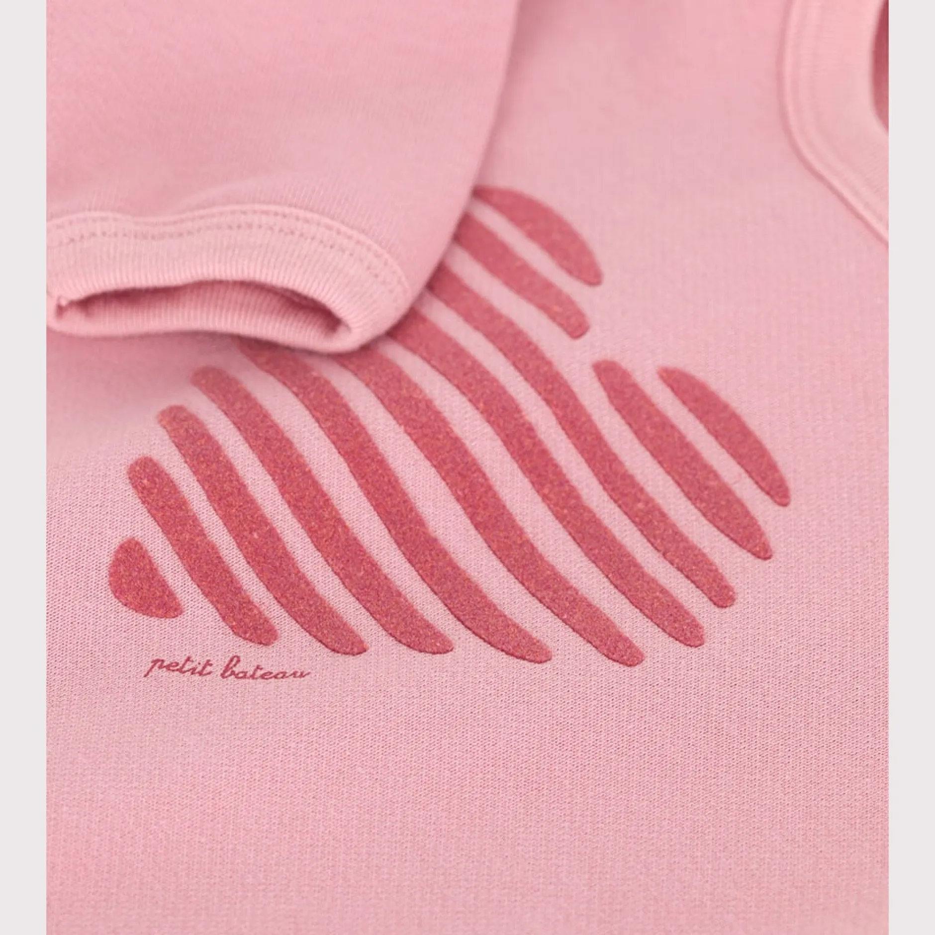 Gilets, Pulls, Cardigans*Petit Bateau Sweat bébé en coton uni de Rose Charme