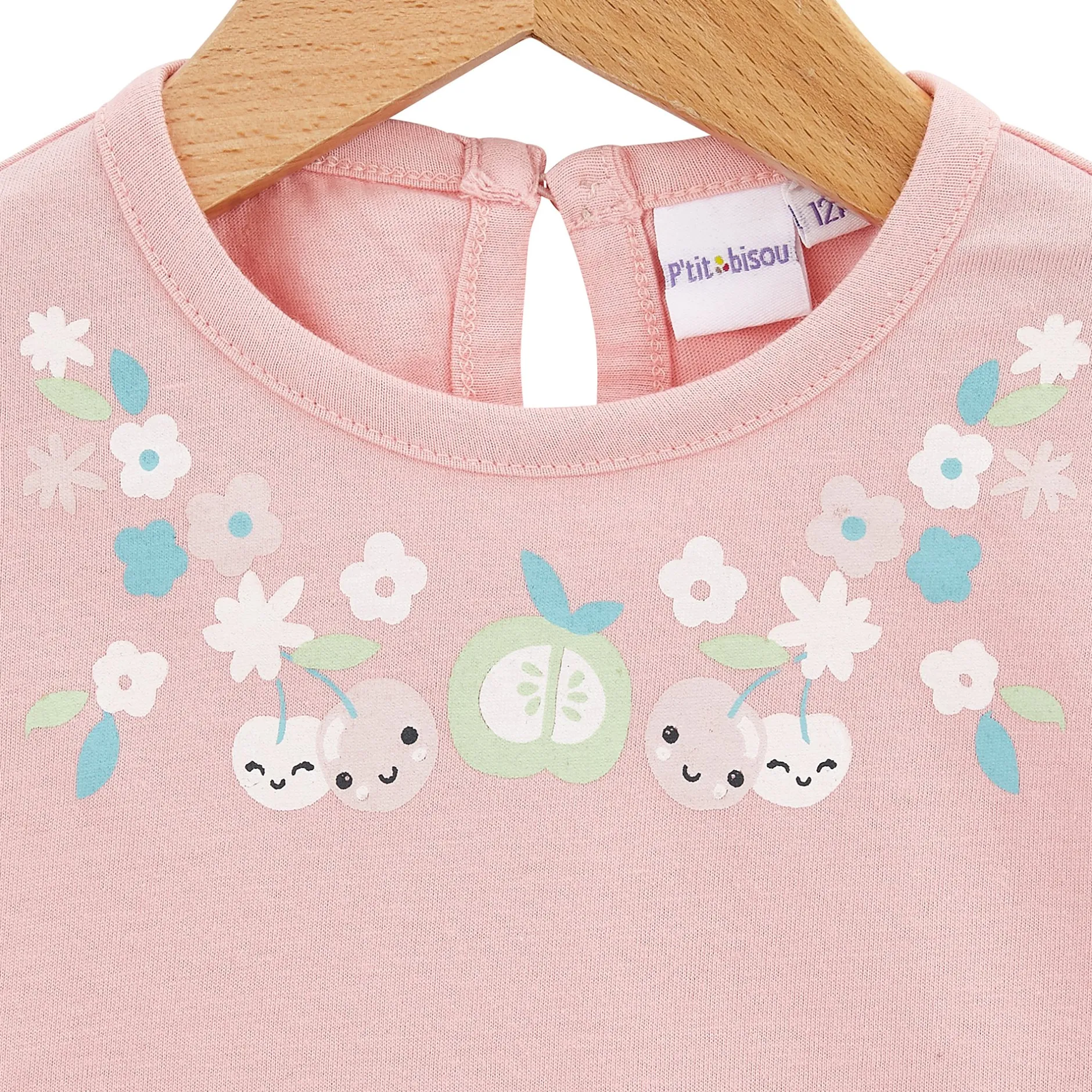 T-Shirts, Blouses, Chemises*P'tit bisou Sweet Summer T-shirt sans manches de Rose