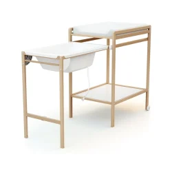 Tables À Langer|Tables À Langer*AT4 Table à langer + baignoire essentiel de Bois