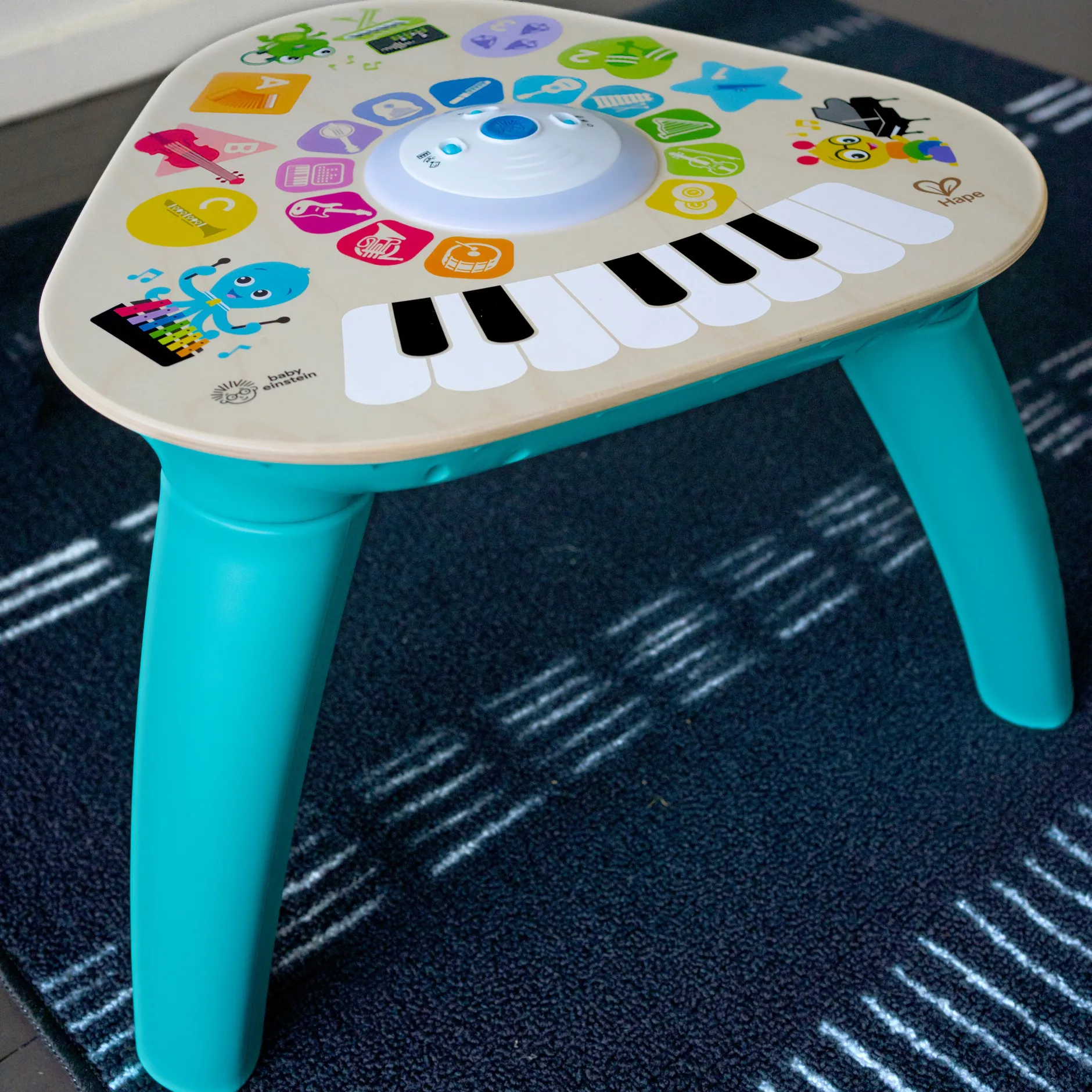 Jouets D'Activités*Baby Einstein Table d'activité magic touch de Bleu/Bois