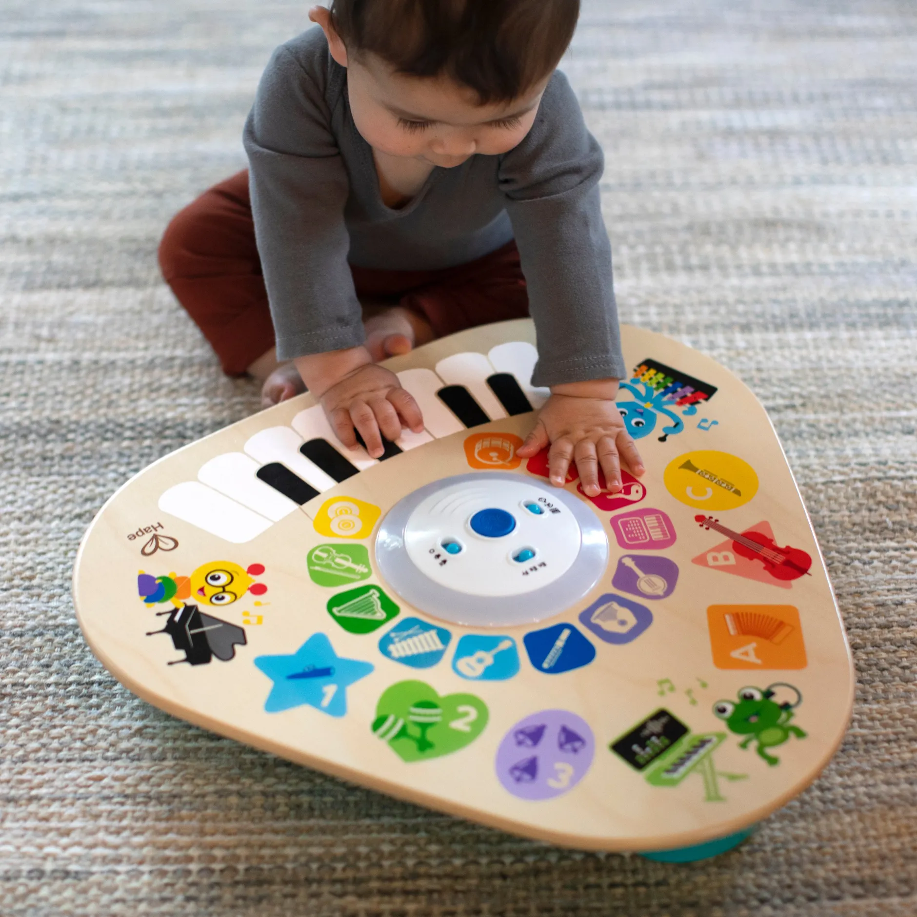 Jouets D'Activités*Baby Einstein Table d'activité magic touch de Bleu/Bois