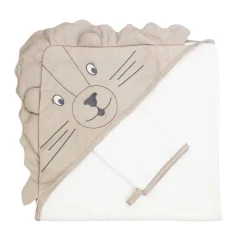 Sorties De Bain*Trois Kilos Sept Tam Tam Cape de bain + gant de Sable caramel