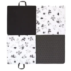 Tapis D'Éveil*Candide Tapis de motricité de Noir & Blanc