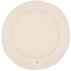 Tapis*Jollein Tapis de parc rond en boucle 95 cm de Naturel