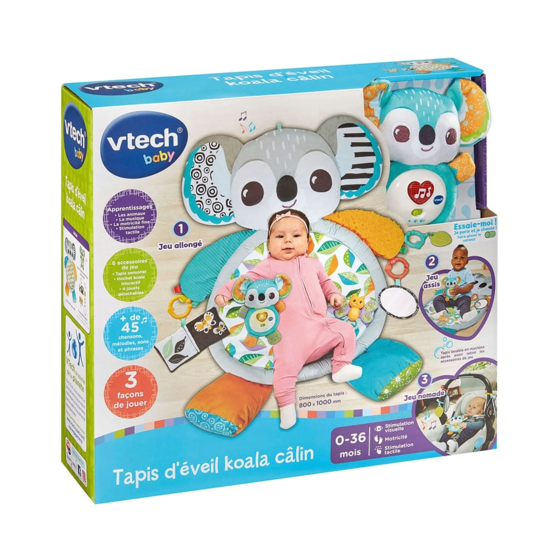 Tapis D'Éveil*Vtech Tapis d'éveil koala câlin de