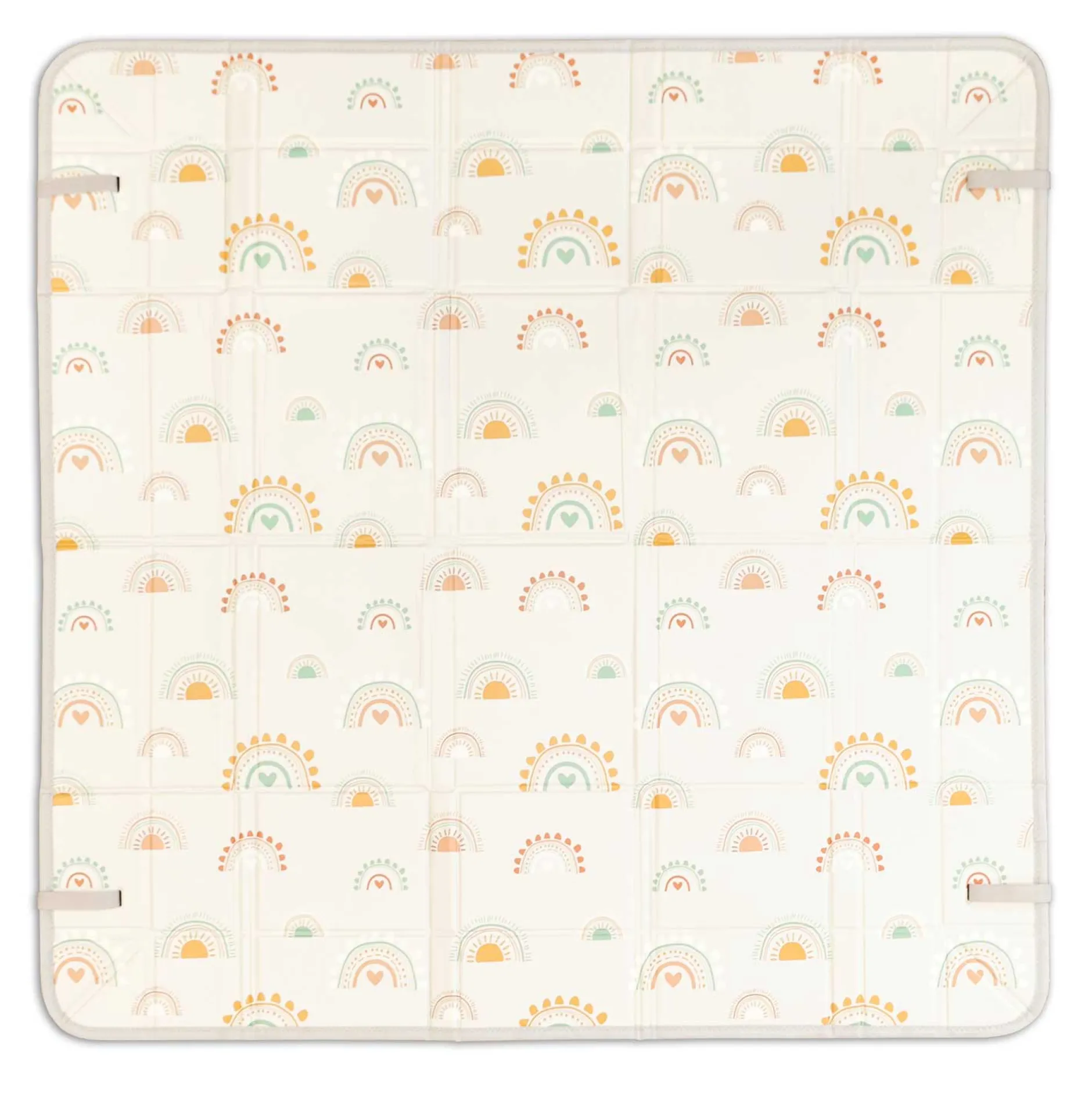 Tapis D'Éveil*Infantino Tapis Mousse Géant Pliable de Arc-en-ciel