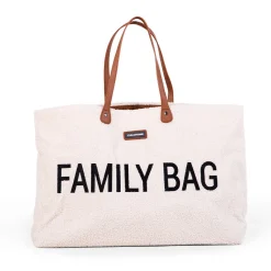 Sacs À Langer|Tout Pour Vos Balades*Childhome Teddy Family Bag de Ecru