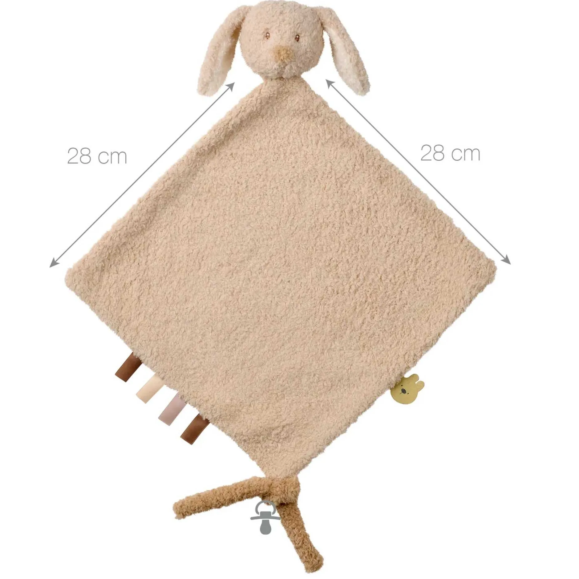 Doudous*Nattou Teddy Maxi Doudou Ours de Beige