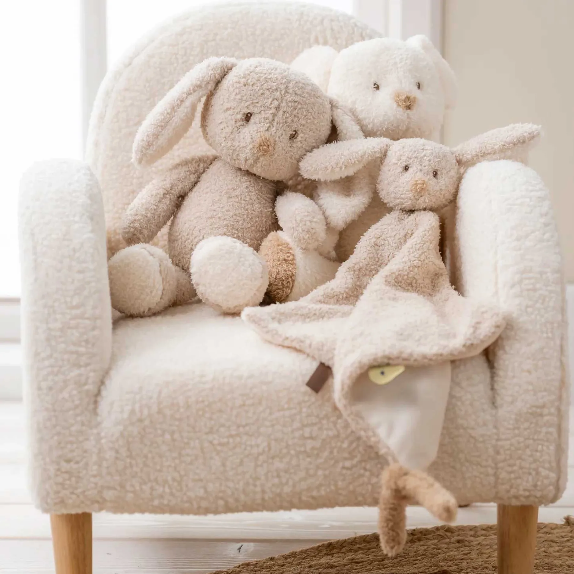 Doudous*Nattou Teddy Maxi Doudou Ours de Beige