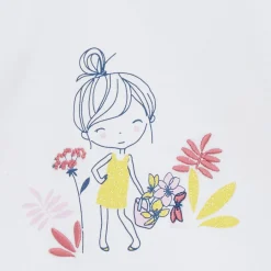 T-Shirts, Blouses, Chemises*Marèse Tee-shirt à manches longues de Blanc batiste