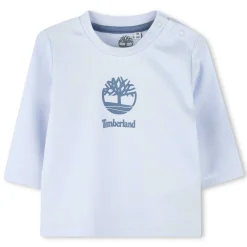 T-Shirts, Polos, Chemises*Timberland Tee-Shirt manches longues 3 mois de Bleu Ciel