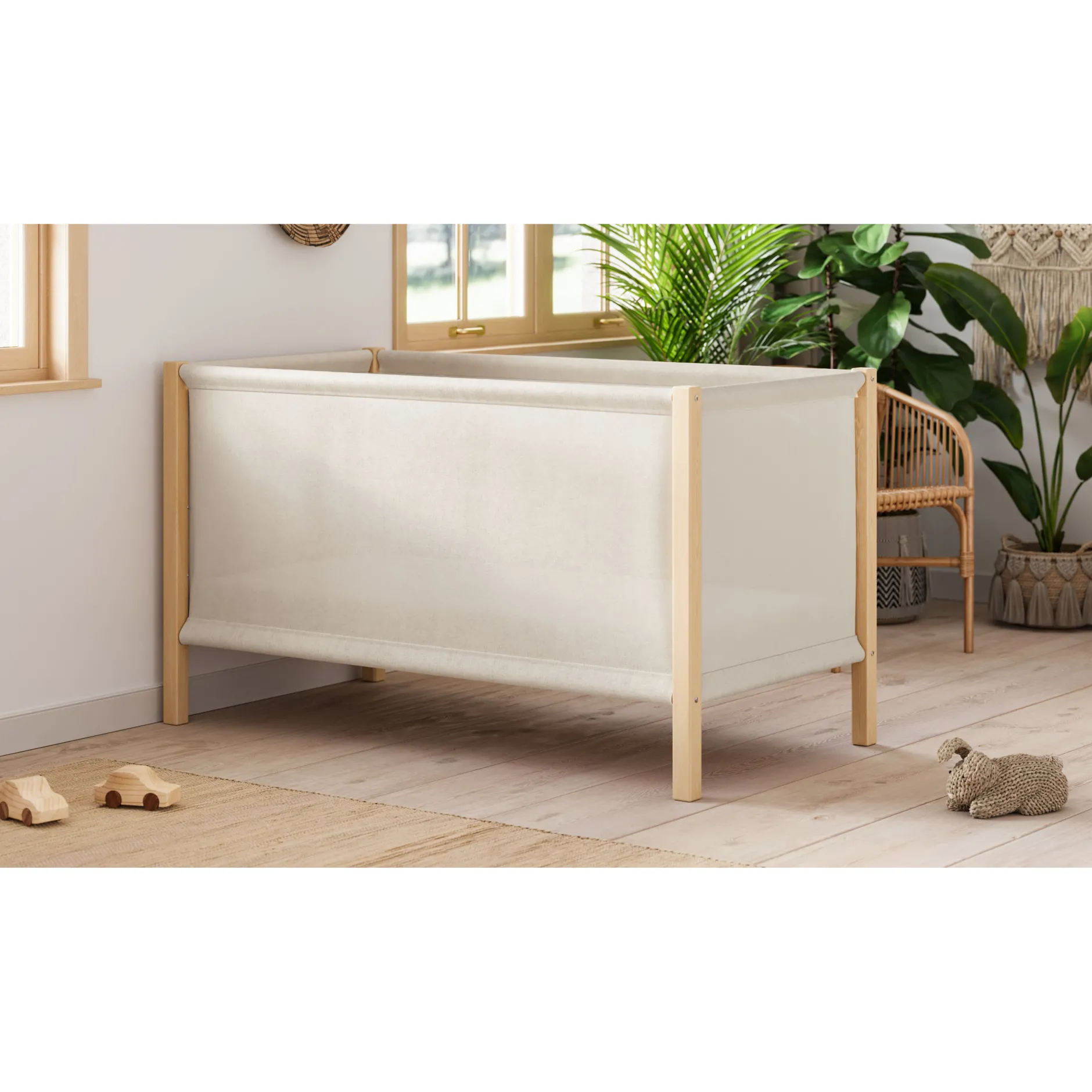 Lits 60X120 Non Évolutifs*Vox Tela Lit 60x120 de Beige/Bois