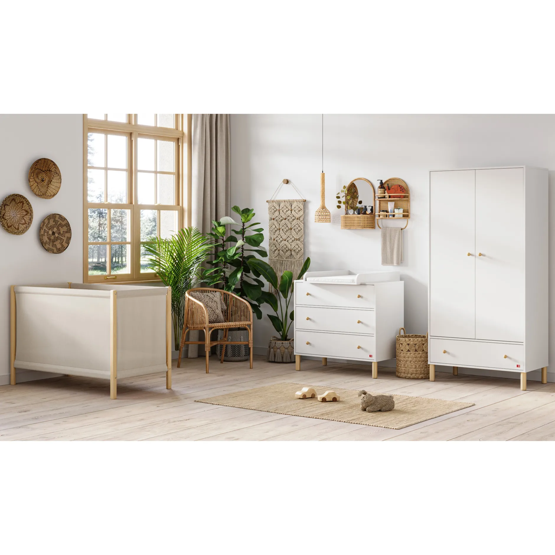 Lits 60X120 Non Évolutifs*Vox Tela Lit 60x120 de Beige/Bois