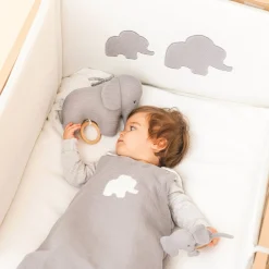 Tours De Lit*Nattou Tembo tour de lit de Blanc