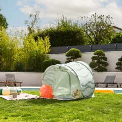 Tout Pour Vos Trajets|Autres Accessoires De Voyage*Babymoov Tente anti-UV Moov & Protect de Green Lagoon
