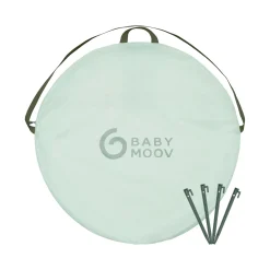 Tout Pour Vos Trajets|Autres Accessoires De Voyage*Babymoov Tente anti-UV Moov & Protect de Green Lagoon