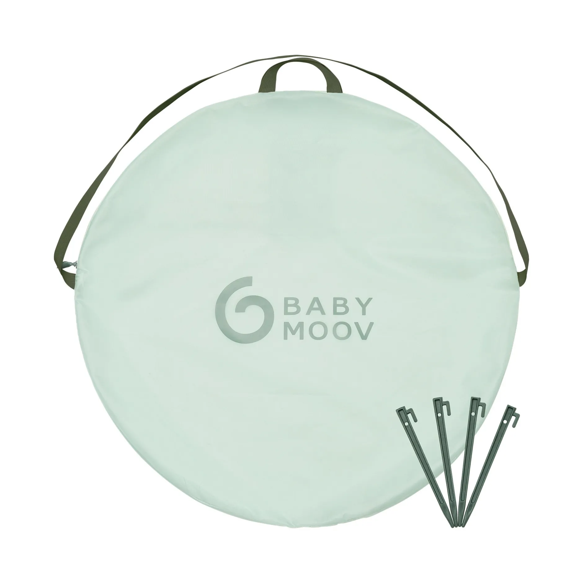 Tout Pour Vos Trajets|Autres Accessoires De Voyage*Babymoov Tente anti-UV Moov & Protect de Green Lagoon