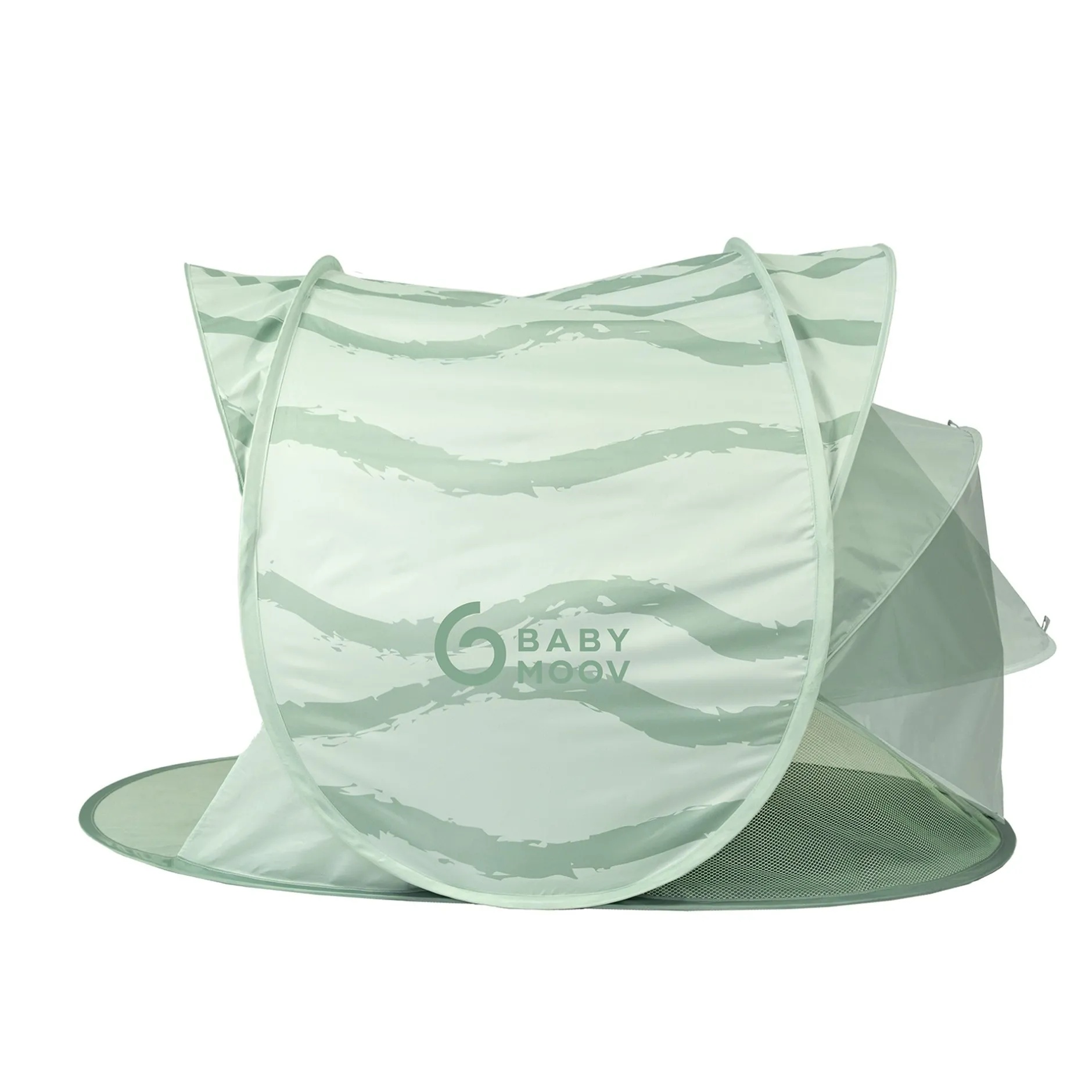 Tout Pour Vos Trajets|Autres Accessoires De Voyage*Babymoov Tente anti-UV Moov & Protect de Green Lagoon