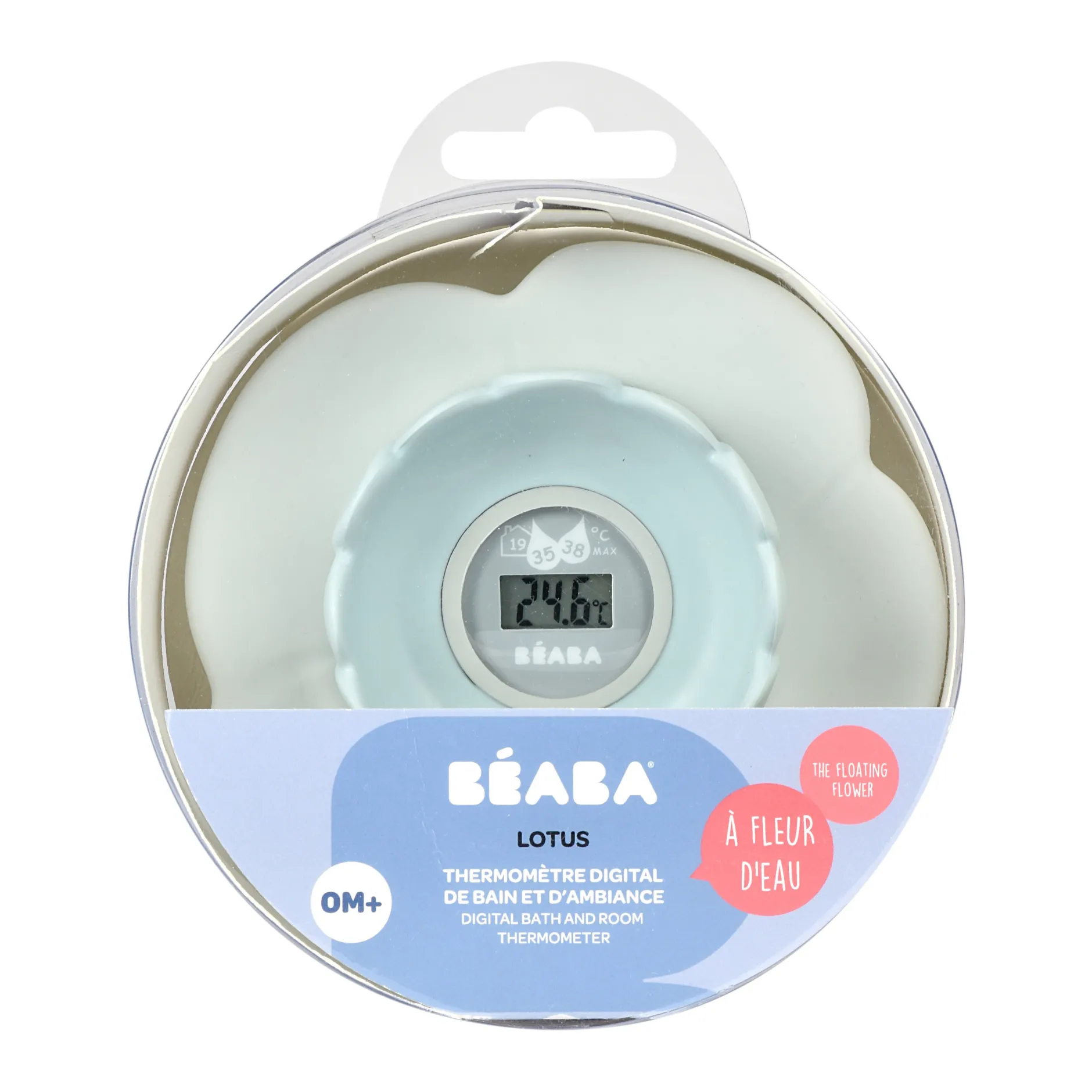 Thermomètres*Béaba Thermomètre de bain Lotus de bleu vert