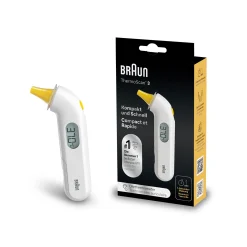 Thermomètres*Braun ThermoScan® 3 Thermomètre auriculaire - IRT3030 de