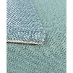 Couvertures*Noukies Tiga, Stegi & Ops Couure tricot en jacquard BIO 100 x 140 cm de Vert