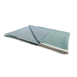 Couvertures*Noukies Tiga, Stegi & Ops Couure tricot en jacquard BIO 100 x 140 cm de Vert