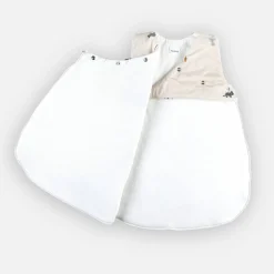 Gigoteuses & Nids D'Ange*Noukies Tiga, Stegi & Ops Gigoteuse imprimée en Veloudoux 50 cm de Beige