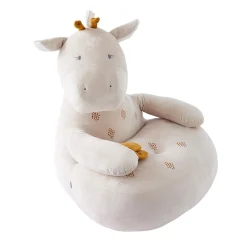 Fauteuils*Noukies Tiga, Stegi & Ops Sofa en veloudoux Tiga de Beige/ocre