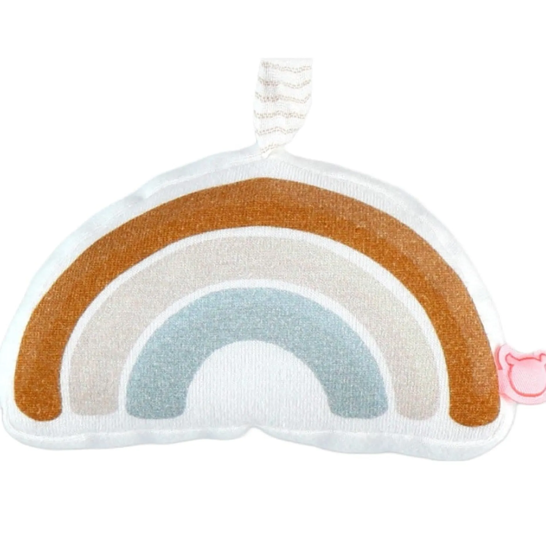 Peluches À Accrocher*Noukies Tiga, Stegi & Ops Spirales d'activités en veloudoux de Beige