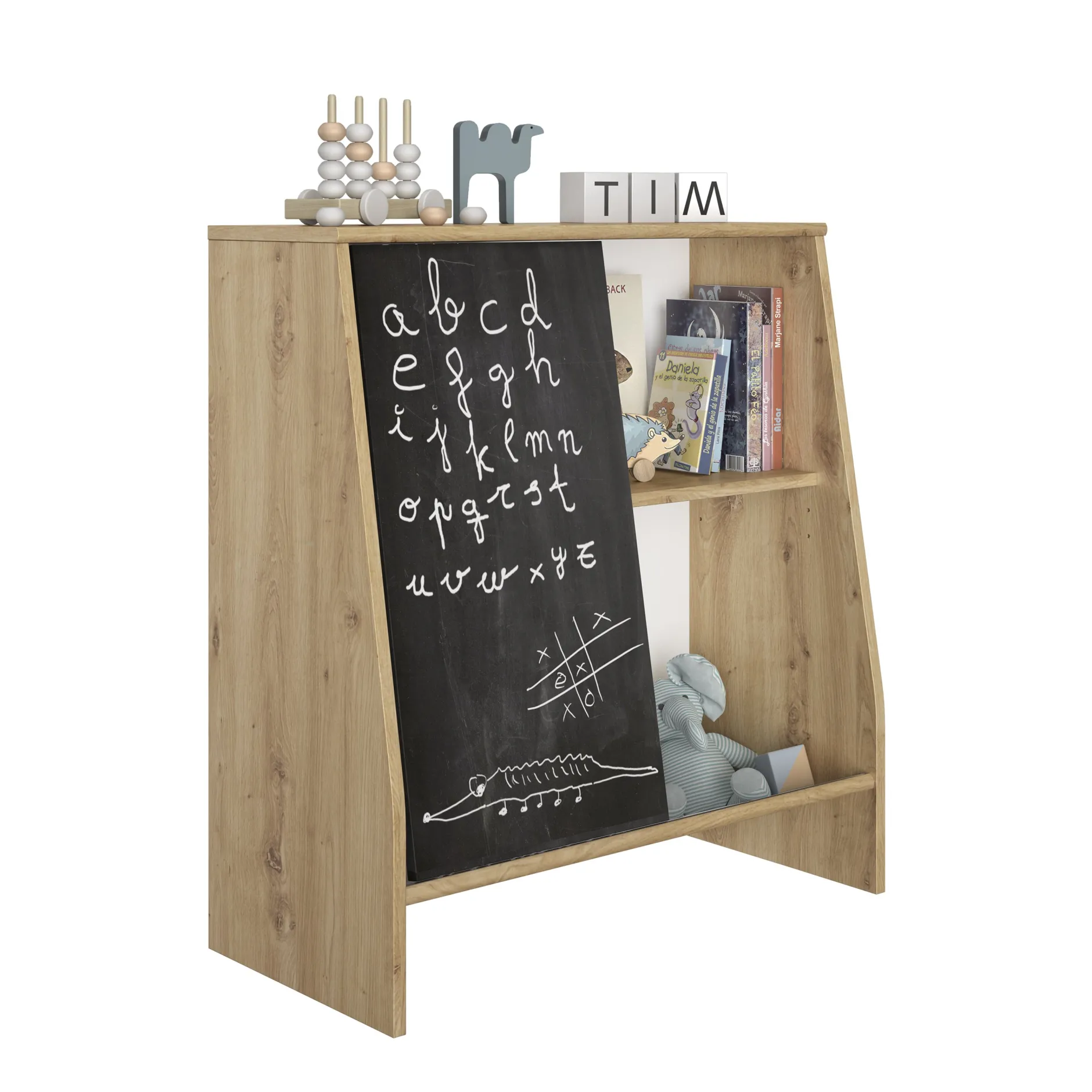 Autres Mobiliers*Galipette Tim Petite Bibliothèque avec tableau de Chêne