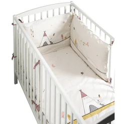 Edredons*Sauthon Baby Déco Timouki édredon 70 x 140 cm de Blanc